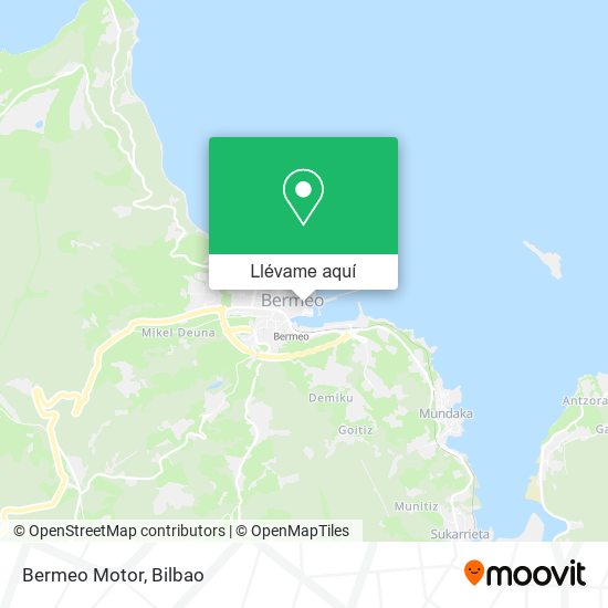 Mapa Bermeo Motor