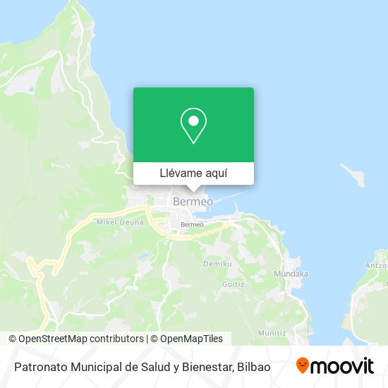Mapa Patronato Municipal de Salud y Bienestar
