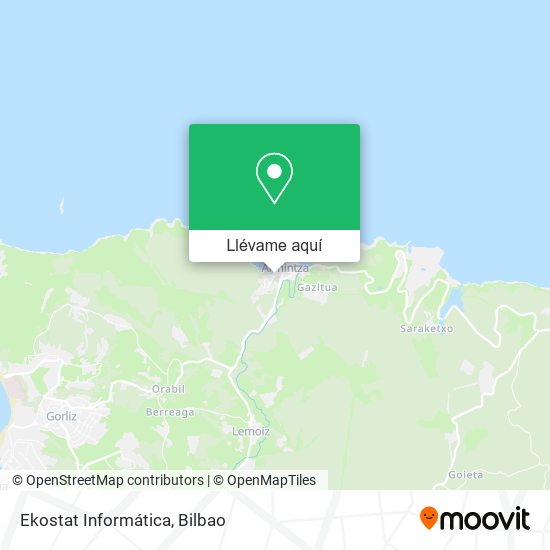 Mapa Ekostat Informática