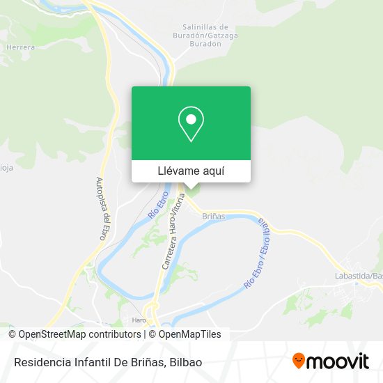 Mapa Residencia Infantil De Briñas