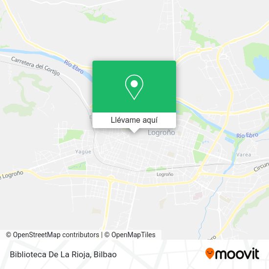 Mapa Biblioteca De La Rioja
