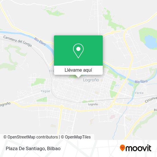 Mapa Plaza De Santiago
