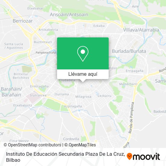 Mapa Instituto De Educación Secundaria Plaza De La Cruz