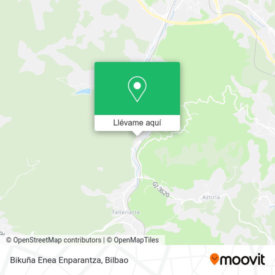 Mapa Bikuña Enea Enparantza