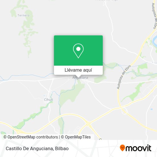 Mapa Castillo De Anguciana