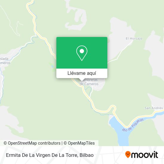 Mapa Ermita De La Virgen De La Torre