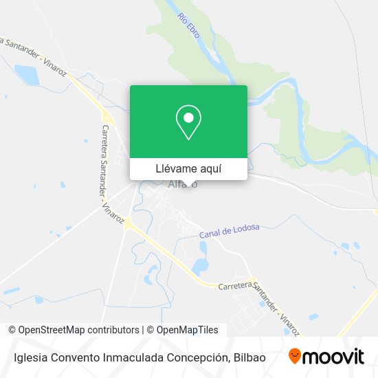 Mapa Iglesia Convento Inmaculada Concepción