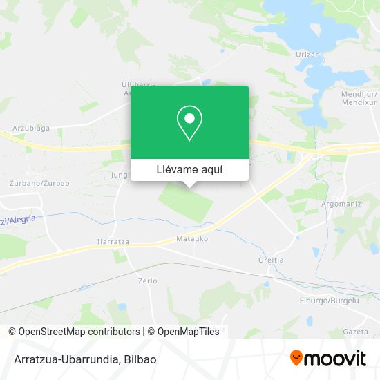 Mapa Arratzua-Ubarrundia
