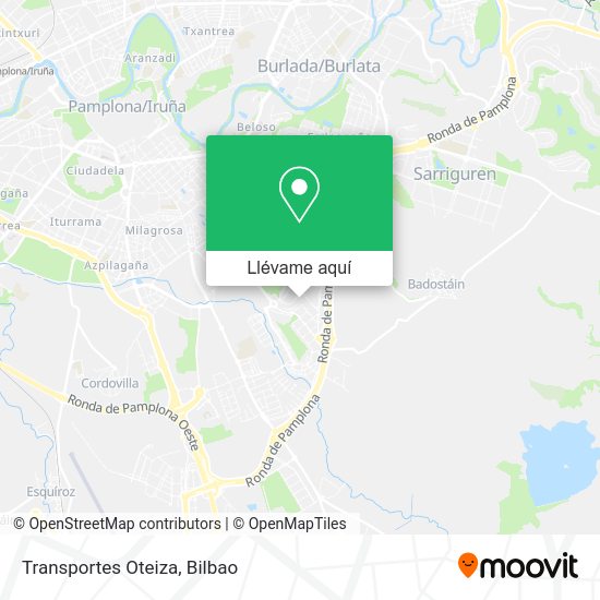 Mapa Transportes Oteiza