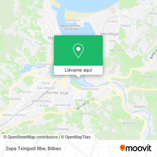 Mapa Zepa Txingudi Bbe
