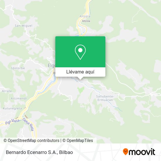 Mapa Bernardo Ecenarro S.A.