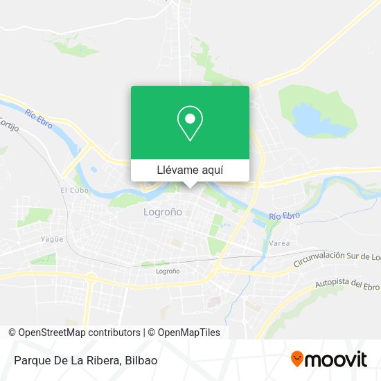 Mapa Parque De La Ribera