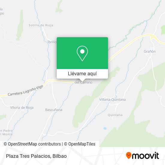 Mapa Plaza Tres Palacios