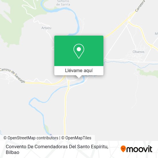 Mapa Convento De Comendadoras Del Santo Espíritu