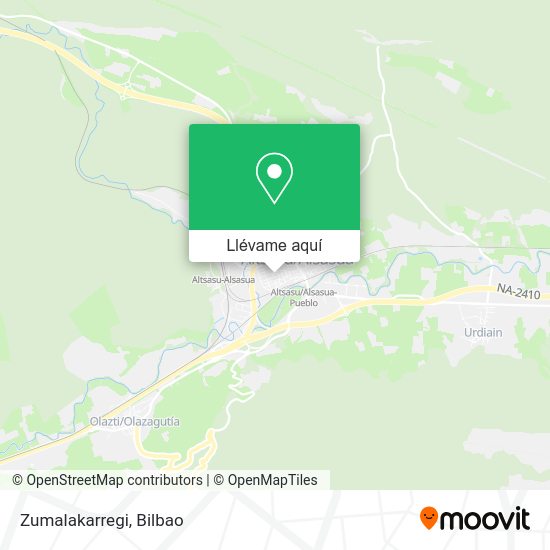 Mapa Zumalakarregi
