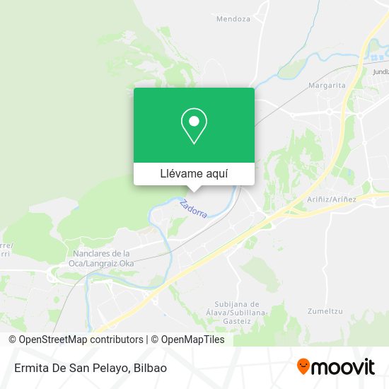 Mapa Ermita De San Pelayo
