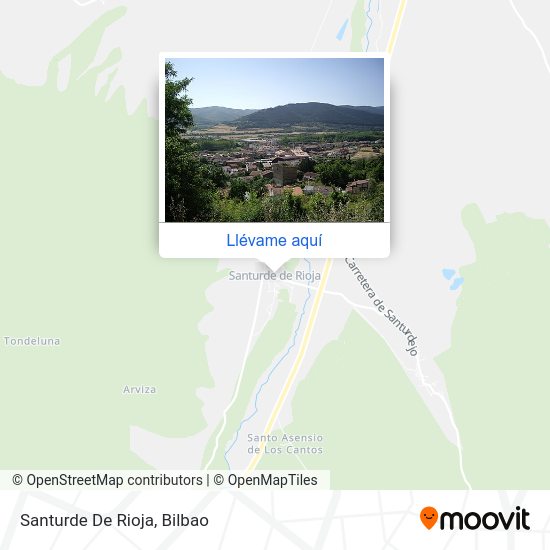 Mapa Santurde De Rioja