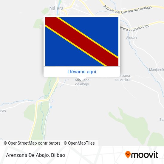 Mapa Arenzana De Abajo