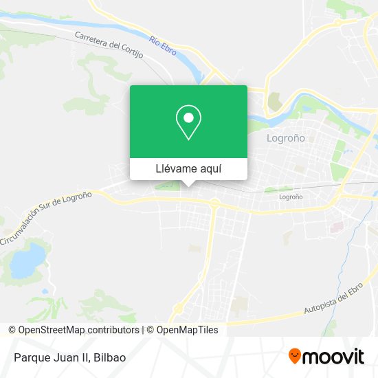 Mapa Parque Juan II