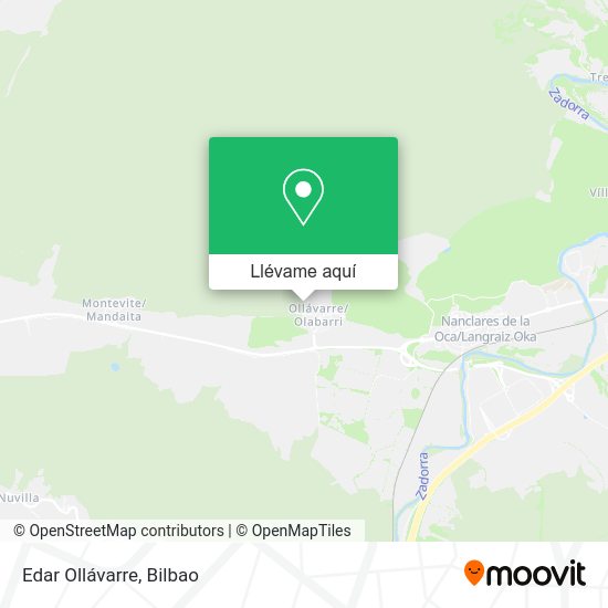 Mapa Edar Ollávarre