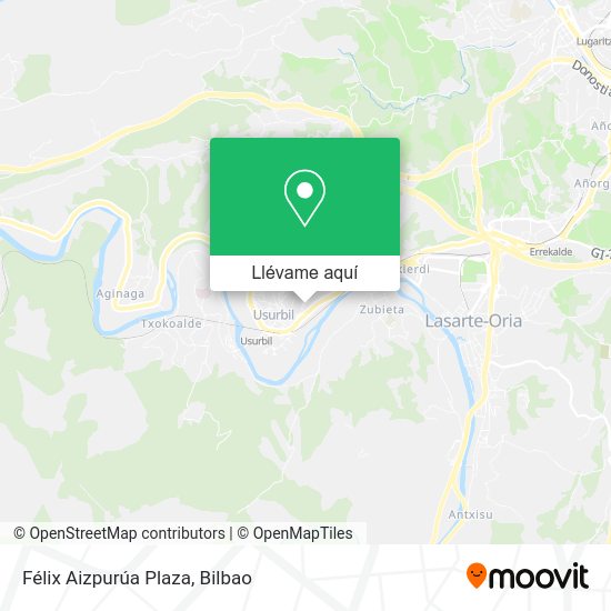 Mapa Félix Aizpurúa Plaza