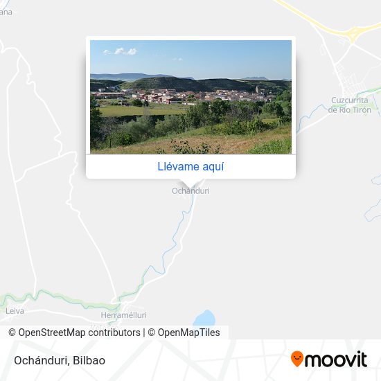 Mapa Ochánduri