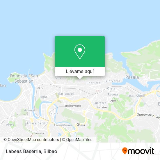 Mapa Labeas Baserria