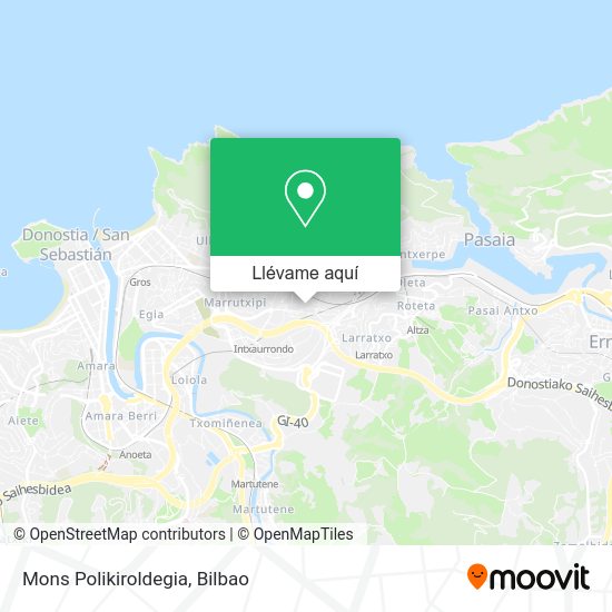 Mapa Mons Polikiroldegia