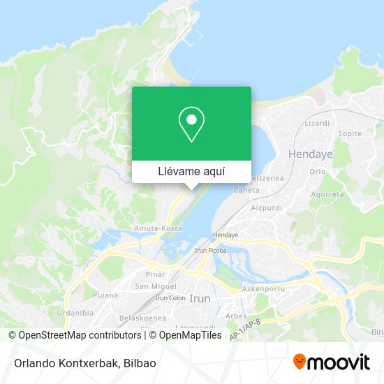 Mapa Orlando Kontxerbak