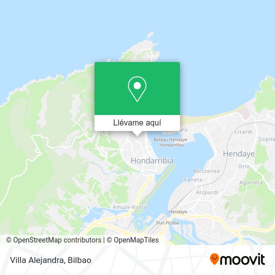 Mapa Villa Alejandra