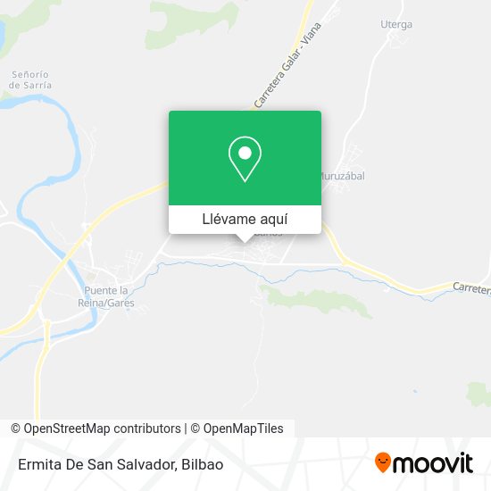 Mapa Ermita De San Salvador