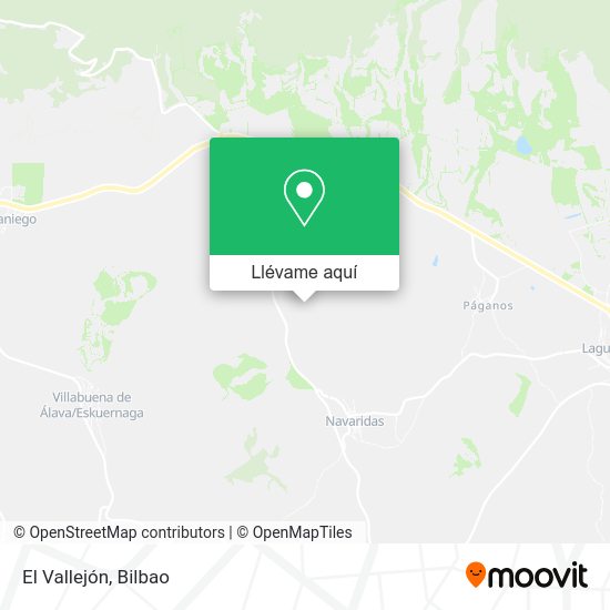 Mapa El Vallejón