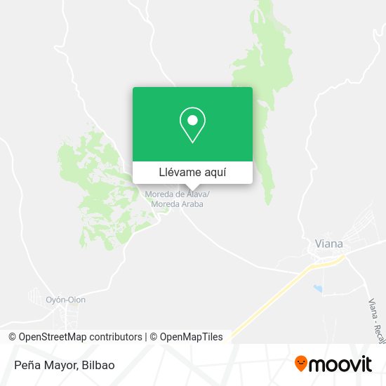 Mapa Peña Mayor