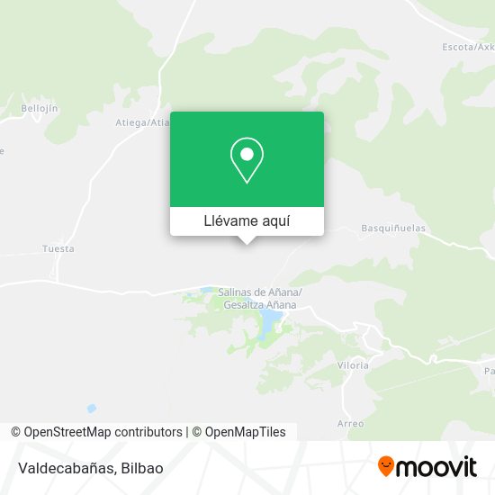 Mapa Valdecabañas