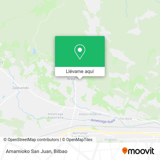 Mapa Amamioko San Juan