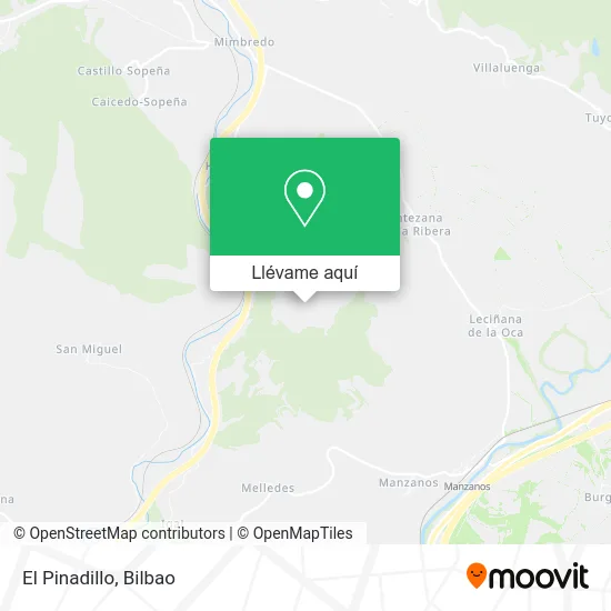 Mapa El Pinadillo