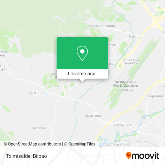 Mapa Tximisalde