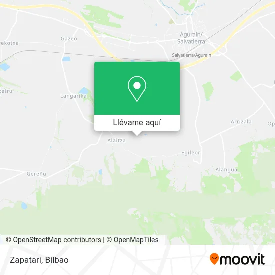 Mapa Zapatari