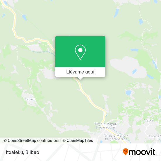 Mapa Itxaleku