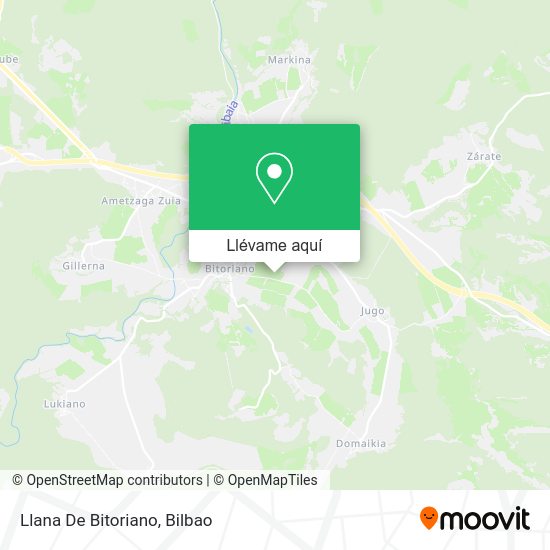 Mapa Llana De Bitoriano