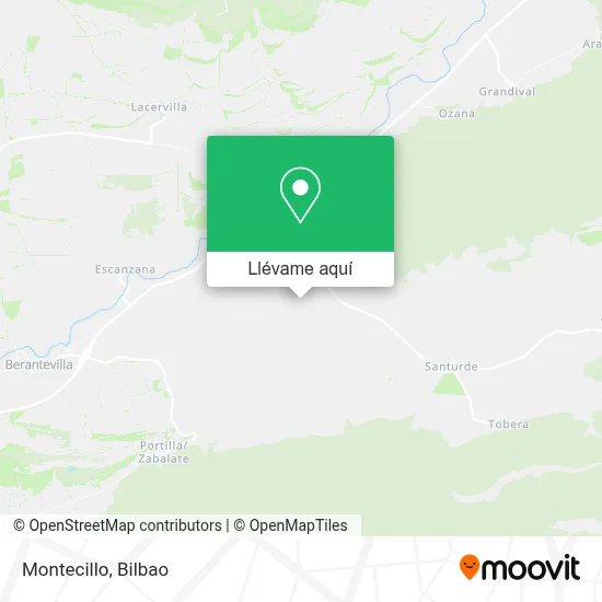 Mapa Montecillo
