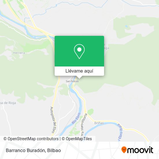 Mapa Barranco Buradón