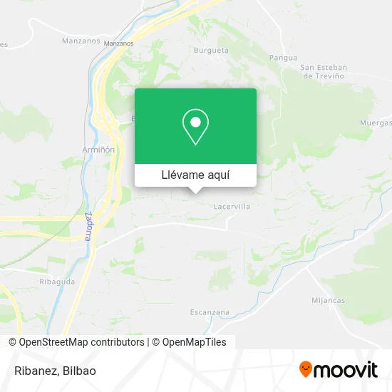 Mapa Ribanez
