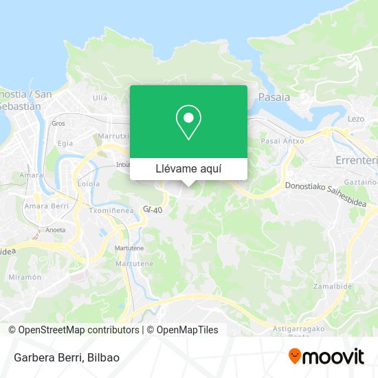 Mapa Garbera Berri