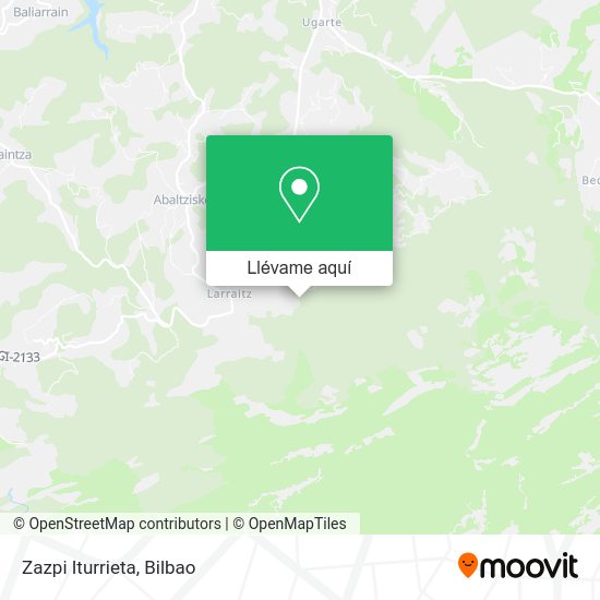 Mapa Zazpi Iturrieta