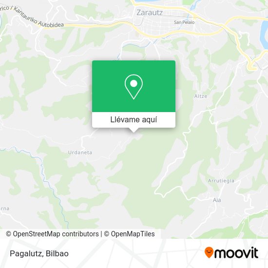 Mapa Pagalutz