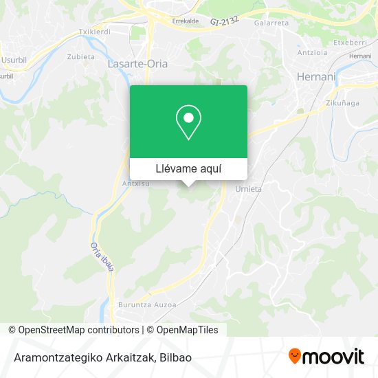 Mapa Aramontzategiko Arkaitzak