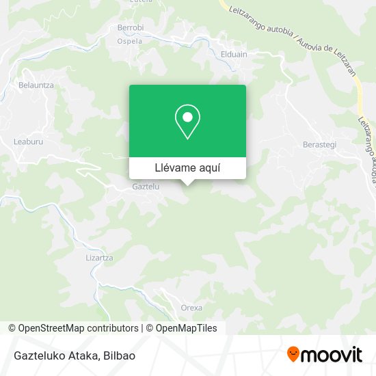 Mapa Gazteluko Ataka