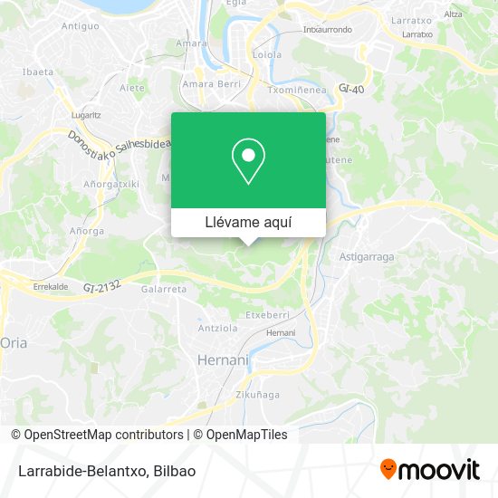 Mapa Larrabide-Belantxo