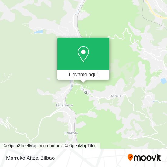 Mapa Marruko Aitze